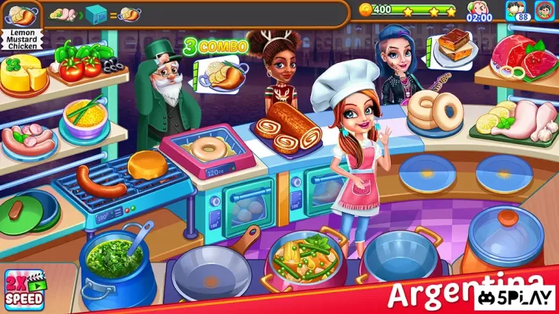 Cooking Express : Star Restaurant Cooking Games 2.3.4 screenshot 1