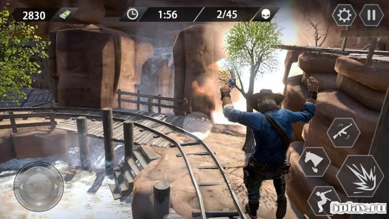 Cowboy Gun War screenshot 2