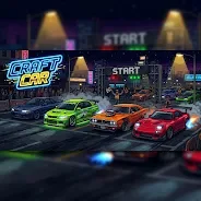 Craft Car: Pixel Street Racing screenshot