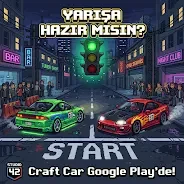 Craft Car: Pixel Street Racing screenshot