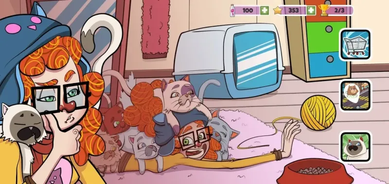 Crazy Cat Lady - Free Game 1.1.37 screenshot 1