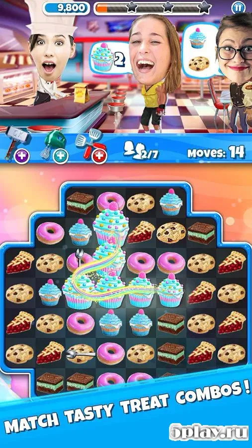 Crazy Kitchen: Match 3 Puzzles screenshot 1