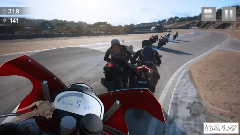 Crazy Motorcycle Racing screenshot 2