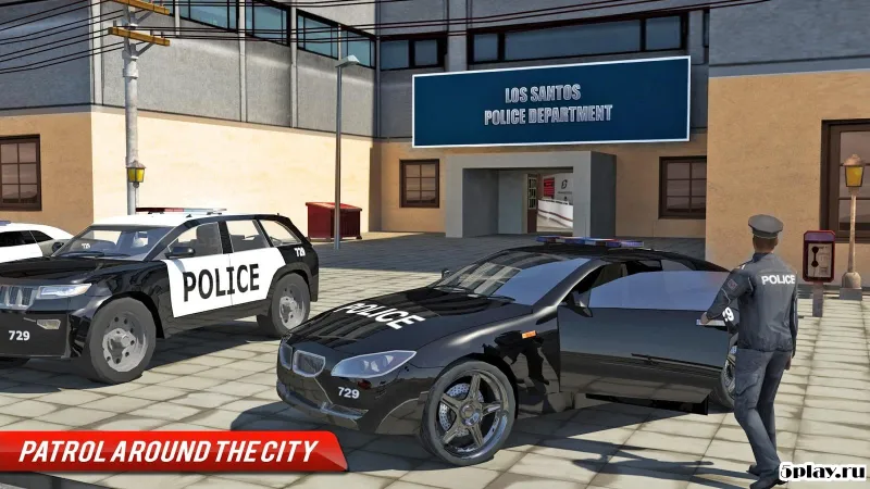Crime City - Police Car Simulator screenshot 1