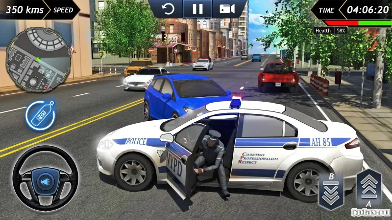 Crime City - Police Car Simulator screenshot 2