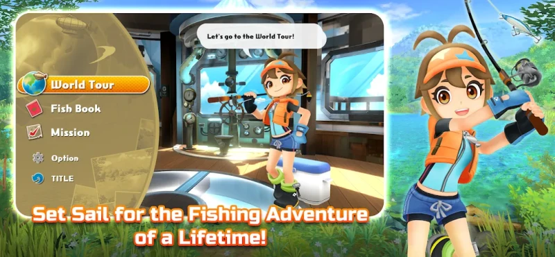 Crunchyroll: Fishing Star WT screenshot