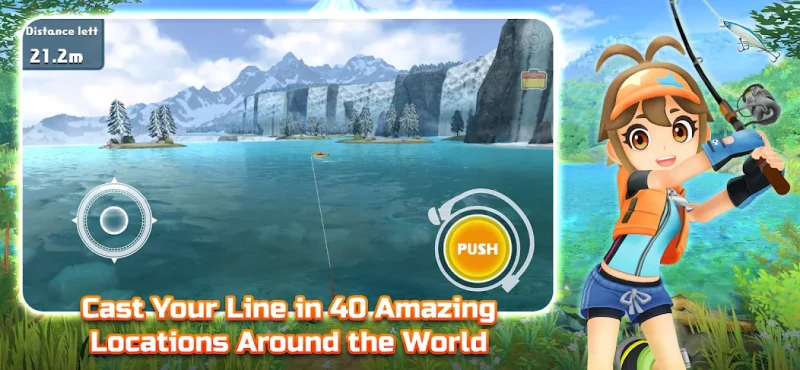 Crunchyroll: Fishing Star WT screenshot