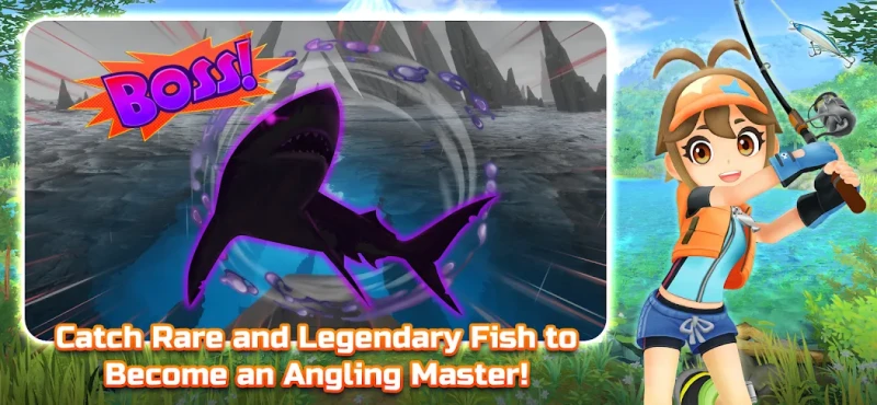 Crunchyroll: Fishing Star WT screenshot