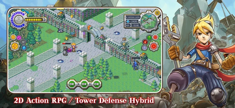 Crunchyroll: Lock's Quest screenshot