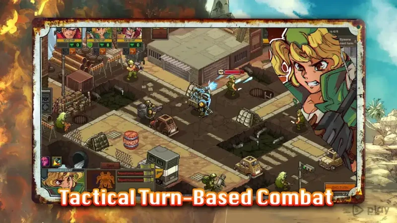Crunchyroll: Metal Slug Tactics screenshot