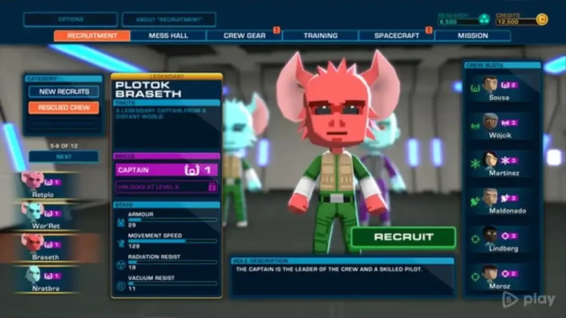 Crunchyroll: Space Crew screenshot