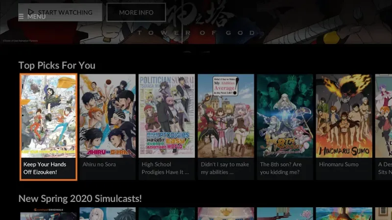 Crunchyroll 3.4.1 screenshot 1