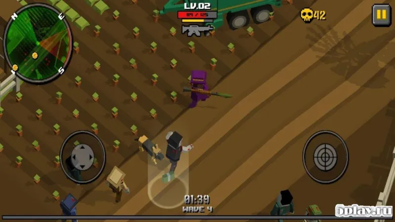 Cube Zombie Hunter screenshot 2