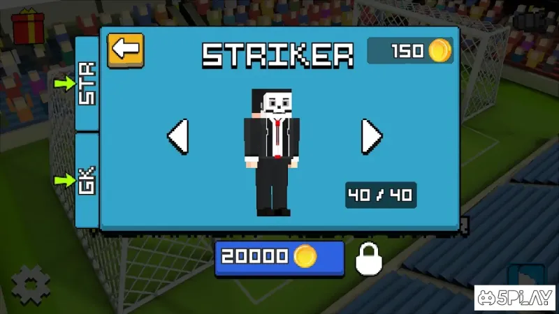 Cubic Soccer 3D screenshot 1