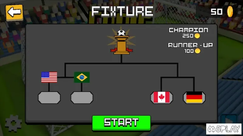 Cubic Soccer 3D screenshot 3