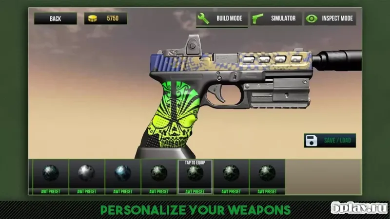 Custom Gun Simulator 3D screenshot 3