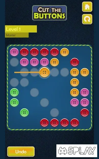 Cut The Buttons 2 Logic Puzzle screenshot 1