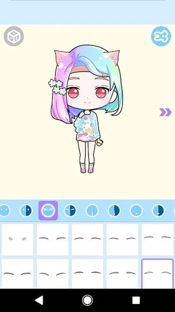 Cute Avatar Maker: Make Your Own Cute Avatar screenshot 4