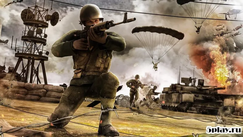 D Day World War II Commando Survival Shooting screenshot 4