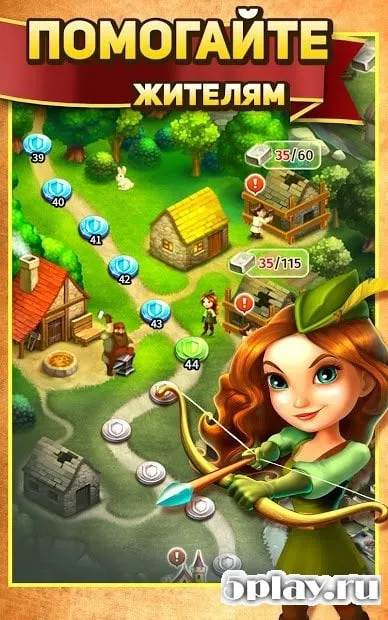 Робин Гуд. Легенды - Игра жанра «Совмести 3» 2.0.8 screenshot 1