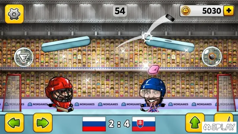 🏒 паппет хоккей с шайбой: голова пруда 🏆 1.0.29 screenshot 2