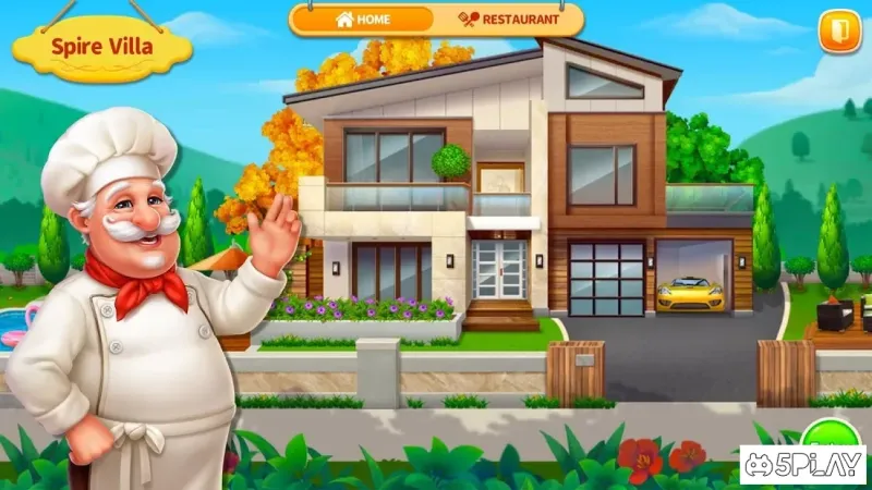 Ресторанная игра «Домашний дизайн: Дом готовки» 1.0.23 screenshot 1