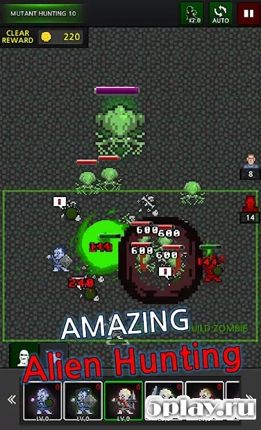 Растут зомби VIP -Объединить зомби 36.3.6 screenshot 4