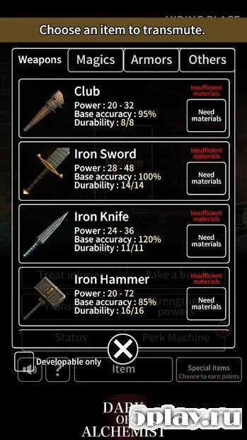 Dark of Alchemist - Dungeon Crawler RPG screenshot 4