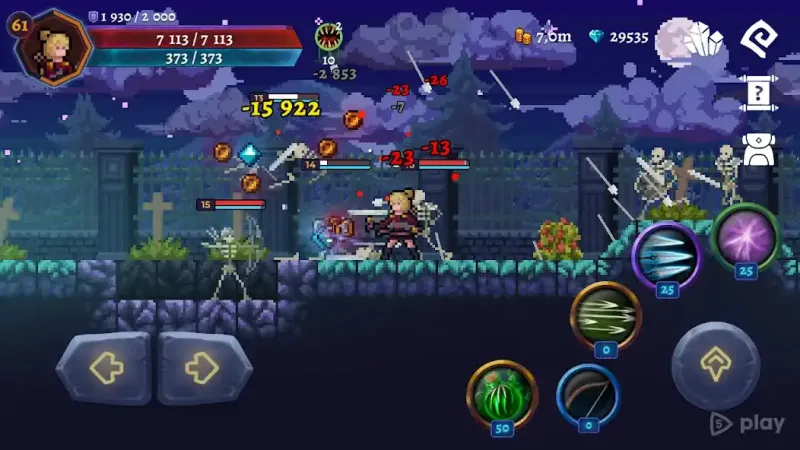 Darkrise - Pixel Classic Action RPG 0.25.7 screenshot 2