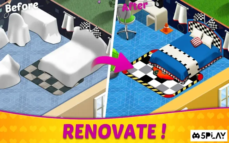 Игры о домашнем дизайне & Декорирование дома v1.38 screenshot 1