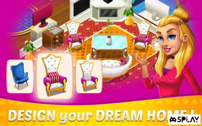 Игры о домашнем дизайне & Декорирование дома v1.38 screenshot 4