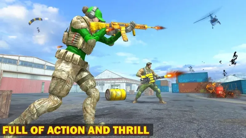 Игры стрелялки 3D: Cover Fire Real Commando 1.3 screenshot 3