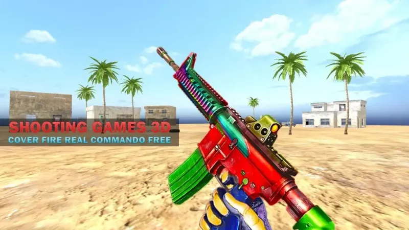 Игры стрелялки 3D: Cover Fire Real Commando 1.3 screenshot 4