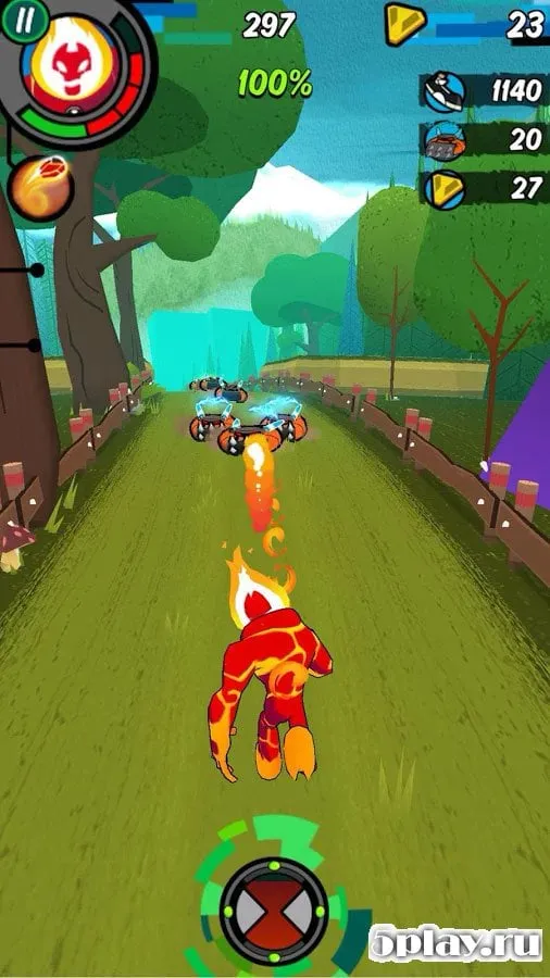 Бен 10: На полной скорости 1.7.5 screenshot 1