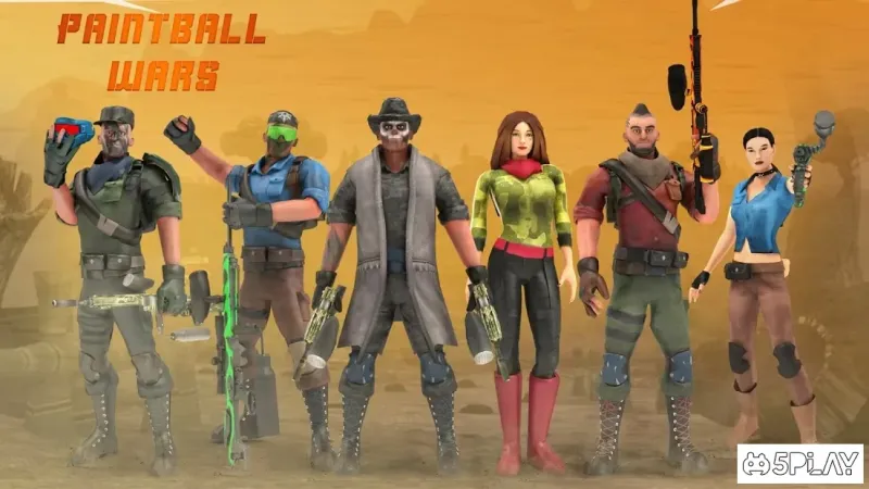 Пейнтбол Игры стрелялки 3D v1.9 screenshot 1