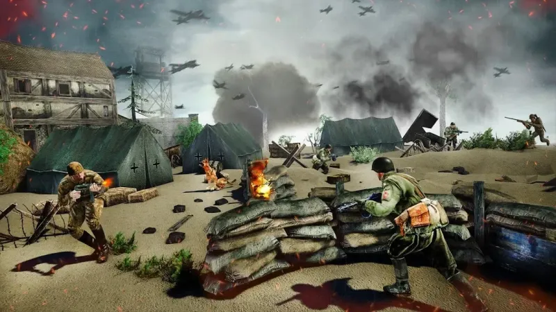 Зов Мужества: Мировая Война 2 Экшн-Игра 1.0.34 screenshot 4