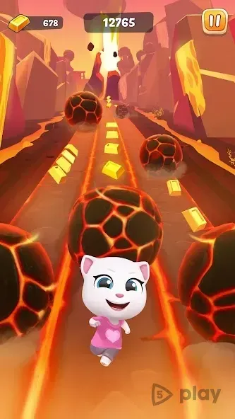 Говорящий Том: гонка на время 1.0.42.16935 screenshot 1