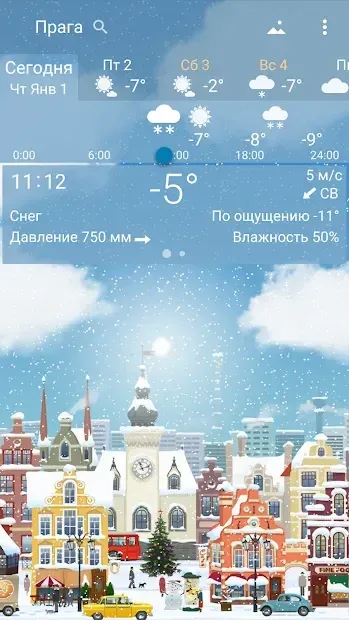 Погода YoWindow - Без Ограничений 2.50.28 screenshot 3