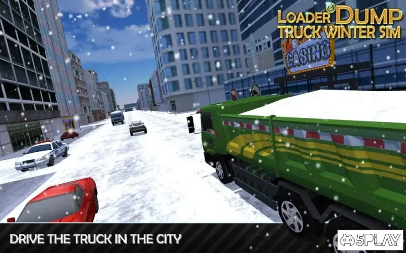 Погрузчик и самосвал зимой SIM 1.7 screenshot 4