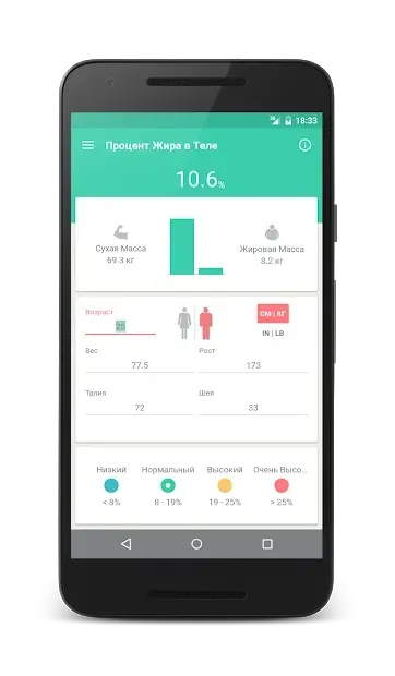 Дневник Веса и ИМТ 3.8.5 screenshot 2