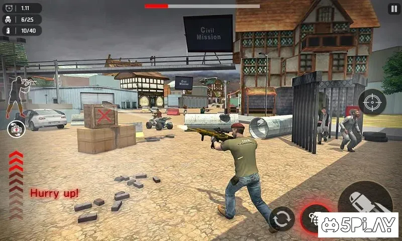 Обложка стрелять 3d: бесплатно коммандос игры 1.0.10 screenshot 1