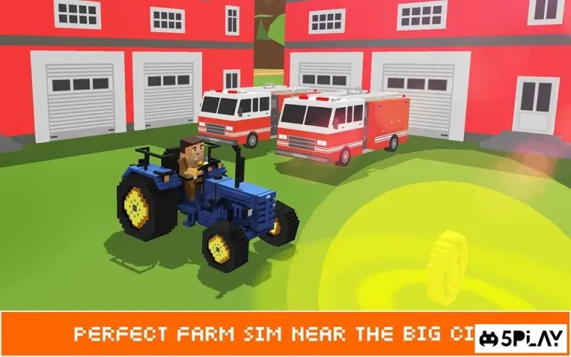Блочный Farm поле работник SIM 1.5 screenshot 3