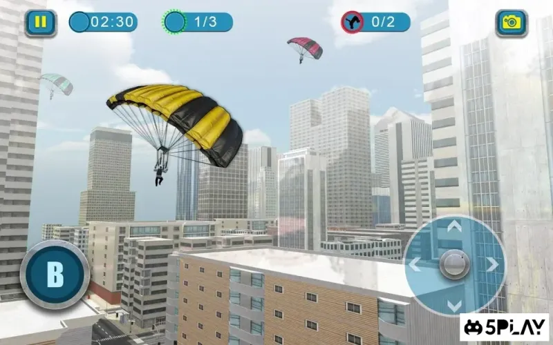 Симулятор полета Wingsuit - 3D Flying Game v13 screenshot 2