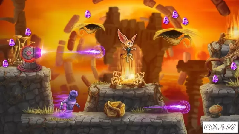 Fin: Древняя Тайна - бродилка/платформер 1.3.13 screenshot 3