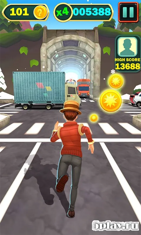 Метро Раш Бегун 1.0.7 screenshot 2