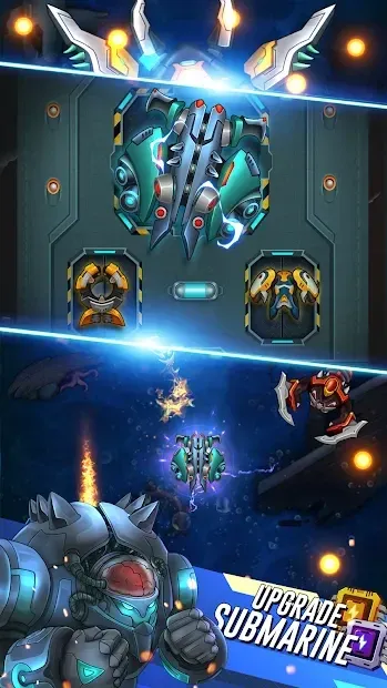 Морской линкор: стрелялки в пвп 3.7 screenshot 1