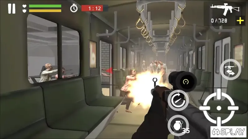 Dead Zombie Battle : Zombie Defense Warfare 1.506 screenshot 1