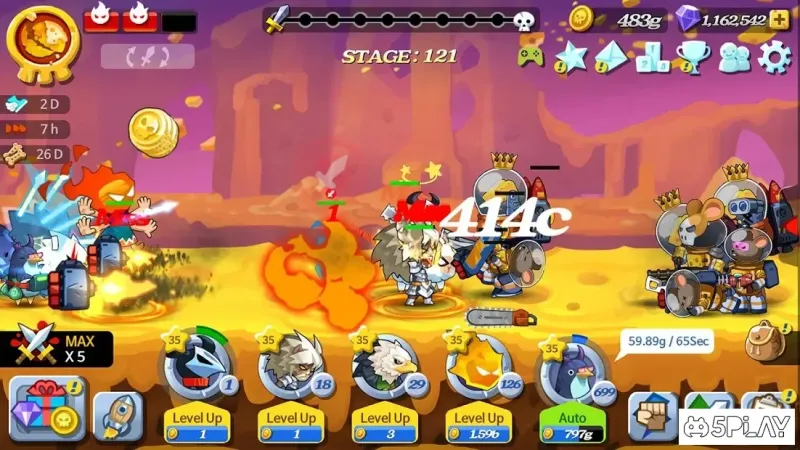 DEALERS ONLY SQUAD: REFORGED - Idle RPG 2.46 screenshot 1