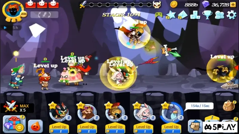 DEALERS ONLY SQUAD: REFORGED - Idle RPG 2.46 screenshot 2