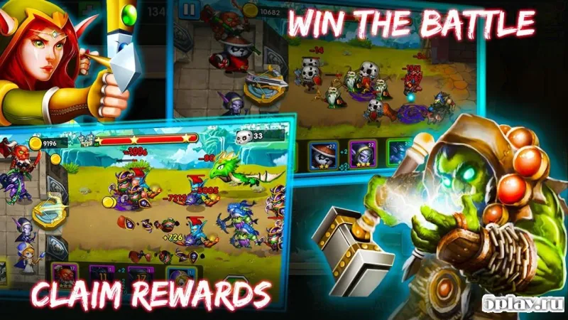 Defender Heroes: Castle Defense - Epic TD Game screenshot 4